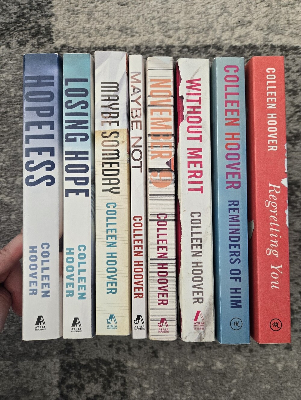 Colleen Hoover Paperback Book Bundle